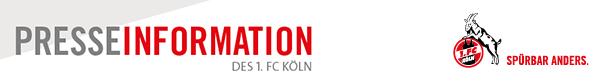Newsletter des 1.FC Köln